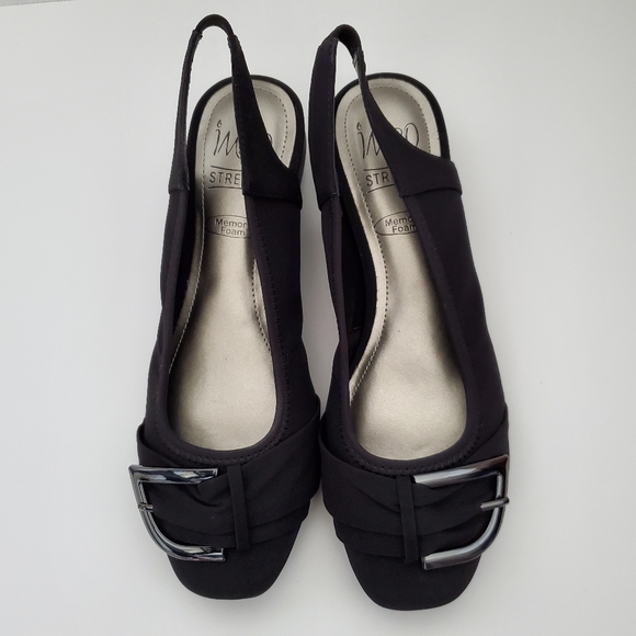 Impo Dallas Slingback Ballet Flat, Black, 8.5 - Picture 2 of 8